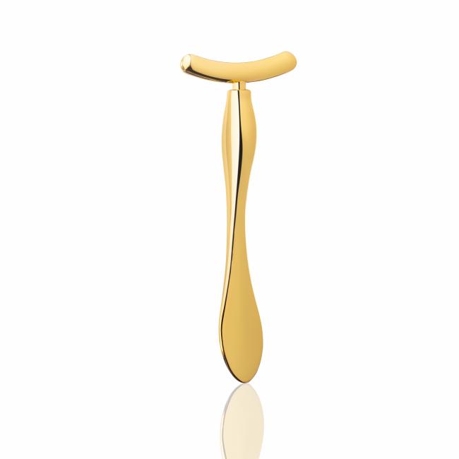 Facial massager (color: golden)